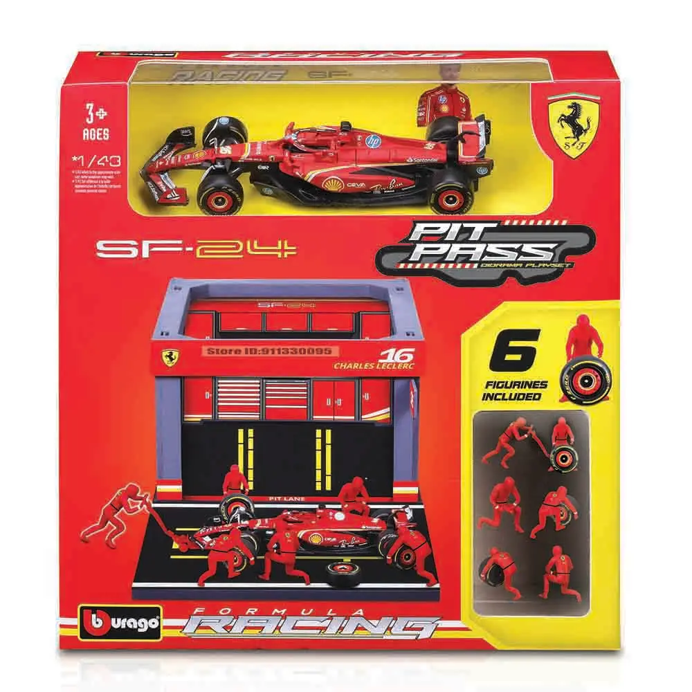 Bburago 2024 F1 Ferrari SF24 Diecast Model 6 Bburago 2024 F1 Ferrari SF24 Diecast Model - Image 6