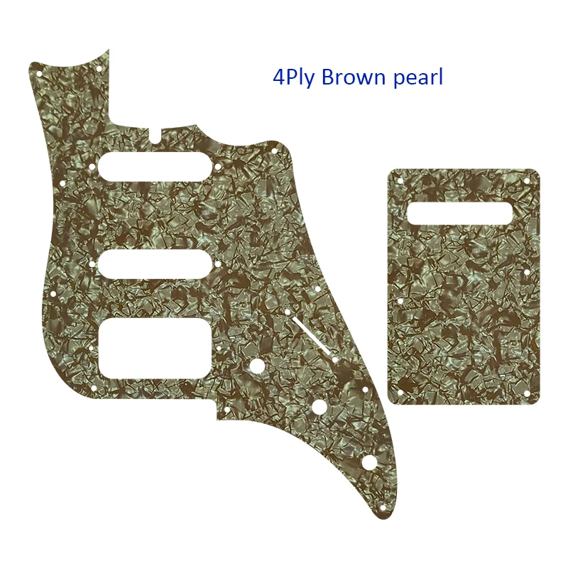 Mexico Jaguar Blacktop PAF Humbucker Pickguard 24 Mexico Jaguar Blacktop PAF Humbucker Pickguard - Image 24