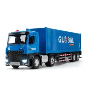 Vibrant 1:24 Scale Diecast Transport Truck 19 S743336c4d6024b3c874affac9cb3f6b3E