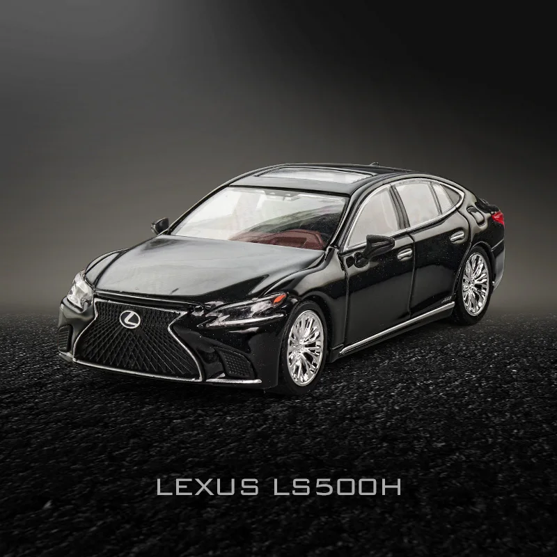 Lexus LS500h 1/64 Diecast Model in Black 5 Lexus LS500h 1/64 Diecast Model in Black - Image 5