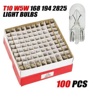 100-Piece 12V White LED Wedge Bulb Set 11 S7459e116f591430a92af7113c9287bdaE