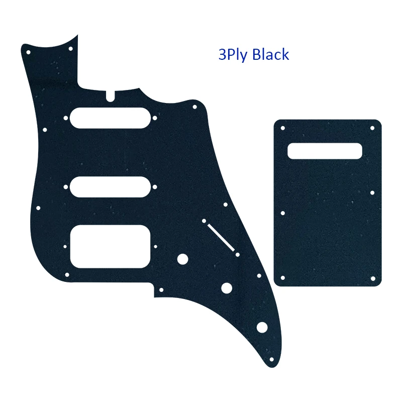 Mexico Jaguar Blacktop PAF Humbucker Pickguard 8 Mexico Jaguar Blacktop PAF Humbucker Pickguard - Image 8