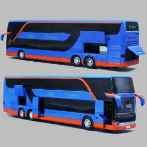 1:24 Scale Double-Decker Electric Bus Model 17 S7489877a1d484dcdbf306541c6862d6bE
