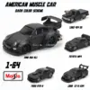 Maisto 1:64 Black Muscle Car Collection