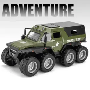 High-Detail Black Police Off-Road Vehicle Model 17 S74b5631442f8441bba75c529e687f737X