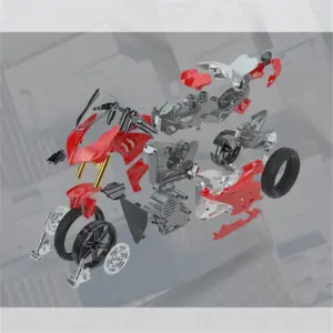 Ducati Panigale V4S Corse Diecast Motorcycle Model 12 S74c5403ec6d0489fb181f9f044da591bB