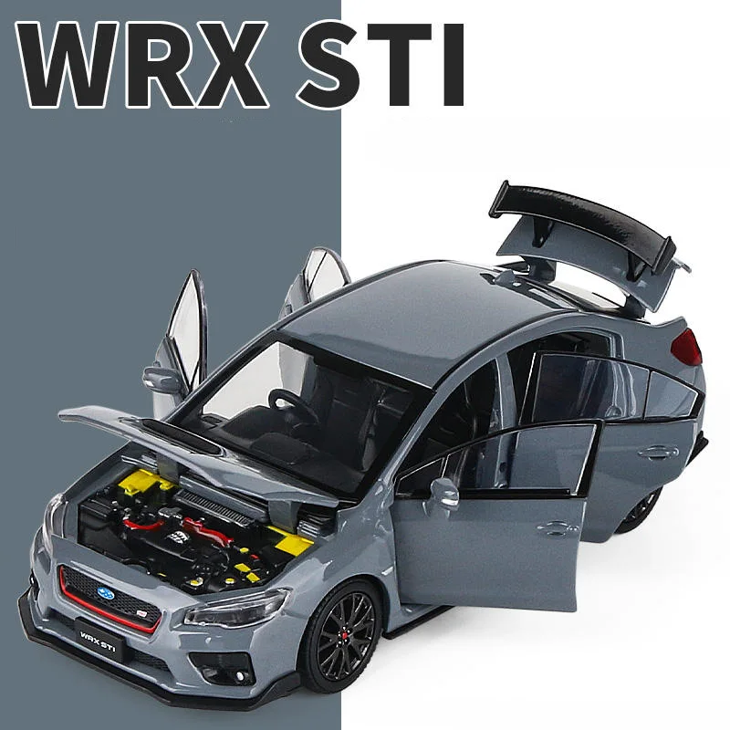 1/32 Subaru WRX STI Diecast Model 10 1/32 Subaru WRX STI Diecast Model - Image 10