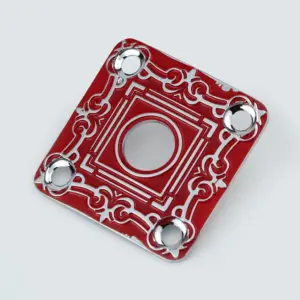 Stainless Steel Jack Plate for Electric Guitars 34 S752995b690a4430ebb493871d5df6e40j