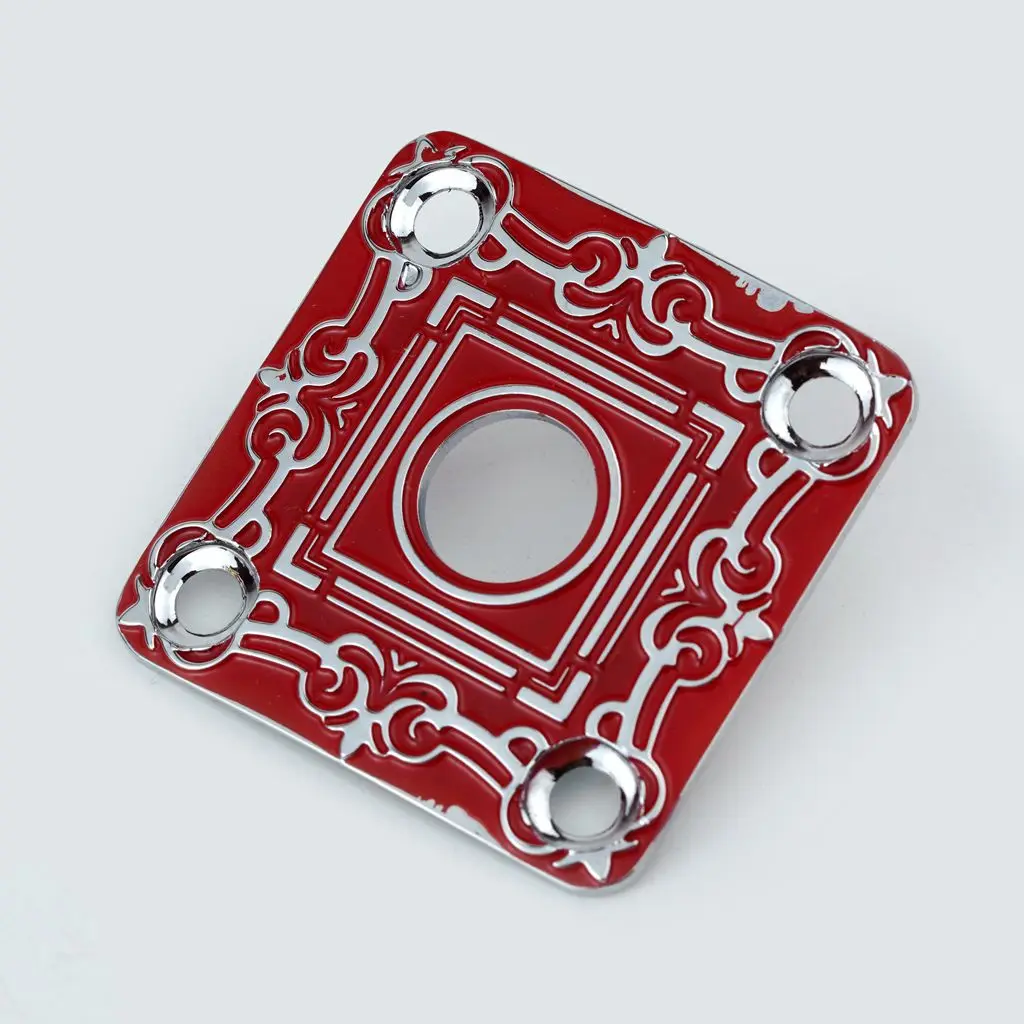 Stainless Steel Jack Plate for Electric Guitars 16 Stainless Steel Jack Plate for Electric Guitars - Image 16