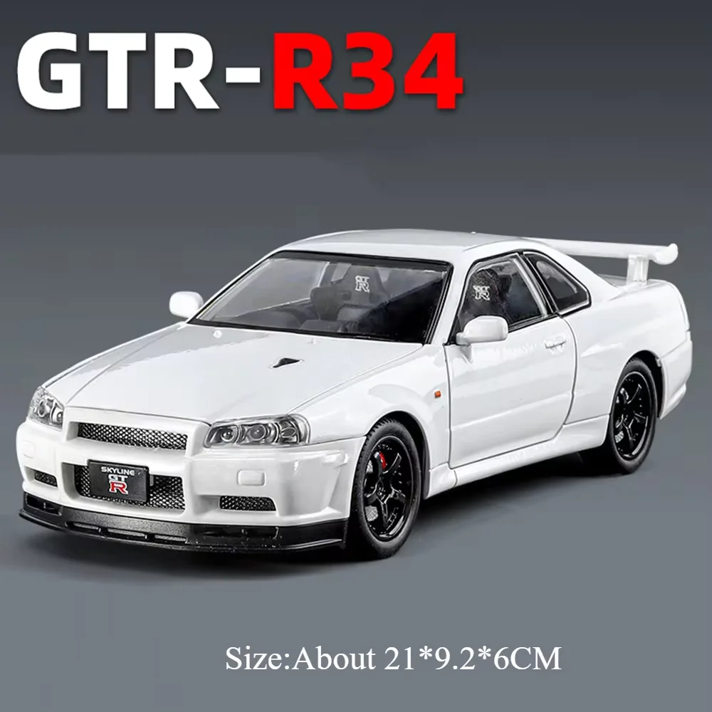 GTR R34 Miniature Diecast Model Car 9 GTR R34 Miniature Diecast Model Car - Image 9