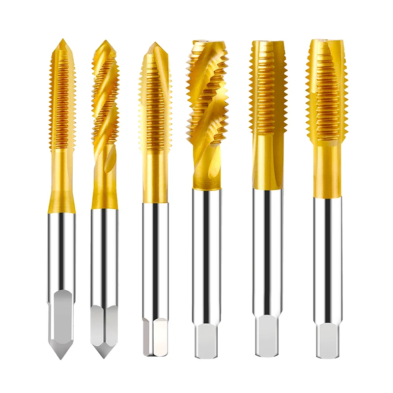 Industrial Cobalt-Tipped Screw Tap Set 7pcs M3–M12 6 Industrial Cobalt-Tipped Screw Tap Set 7pcs M3–M12 - Image 6