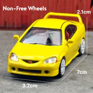 Honda Integra Type-R DC5 Diecast Model 1:64 in Yellow 15 S75b7686cb4214020a335ae00727a5cbau