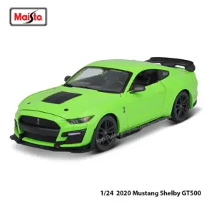 1:24 Ford Mustang Shelby GT500 Diecast Model 18 S75f7a6335a8945cb95fdd3ca486cc11fd