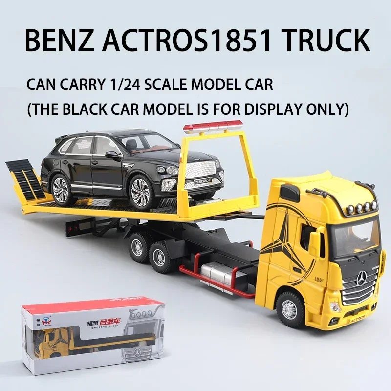 Benz 1851 Flatbed Model Truck 1/24 Scale 4 Benz 1851 Flatbed Model Truck 1/24 Scale - Image 4