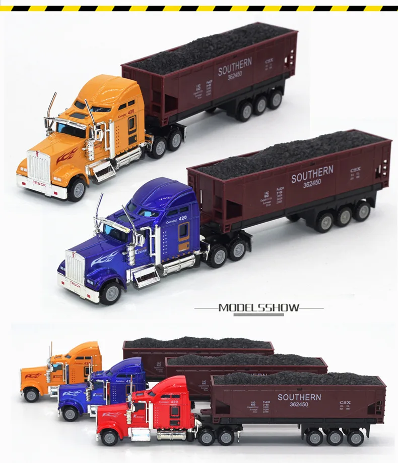 1:50 Scale Diecast Truck Model 4 1:50 Scale Diecast Truck Model - Image 4