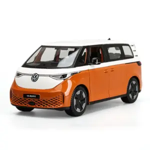 Vibrant Yellow Volkswagen ID Buzz 1:24 Diecast Model 12 S7621d68447b244cdad657ffd305f3d15B