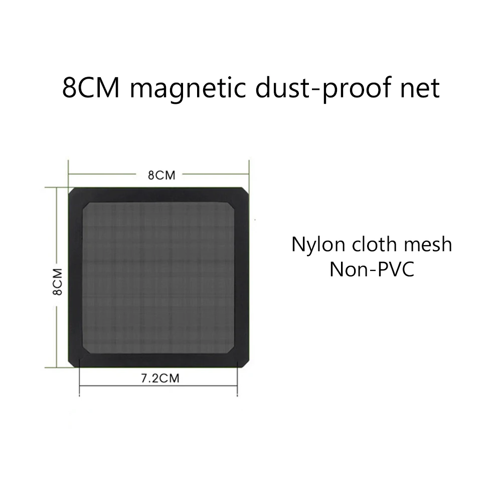 PC Magnetic Dust Filter for Cooling Fans 11 PC Magnetic Dust Filter for Cooling Fans - Image 11
