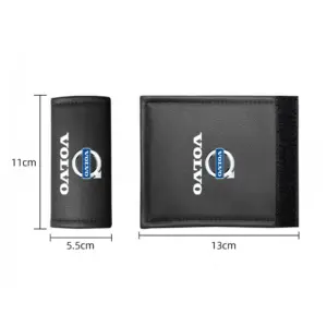 Leather Handle Cover Set for Volvo Models 15 S763177ca6d444a02928d24ed2eba4fc6c