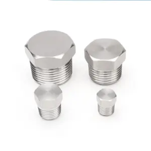 Stainless Steel Countersunk Pipe Plug 1/8"-2"