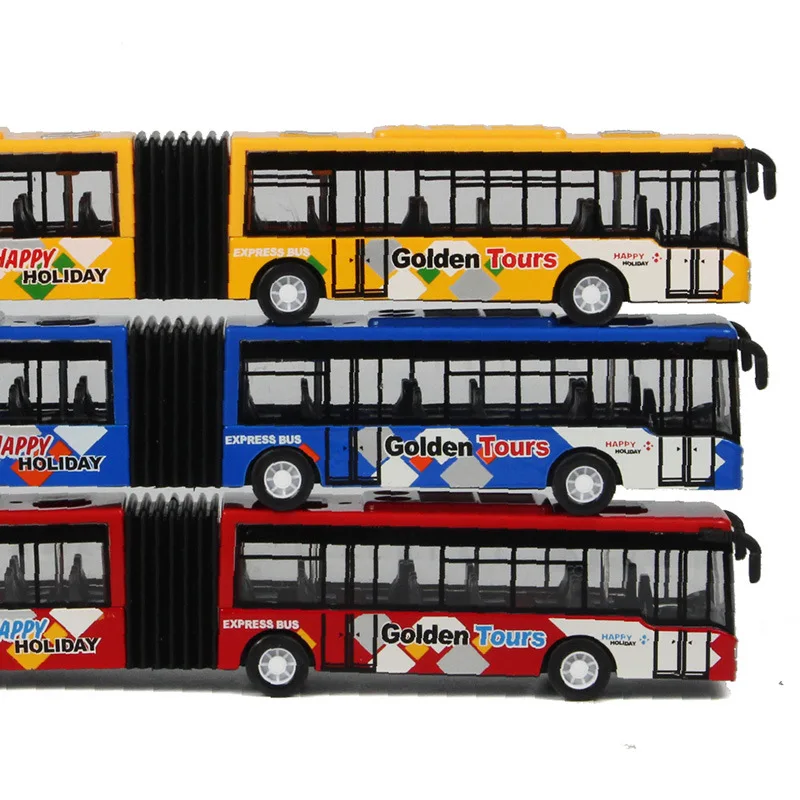 Vibrant Yellow Diecast City Bus Model 5 Vibrant Yellow Diecast City Bus Model - Image 5