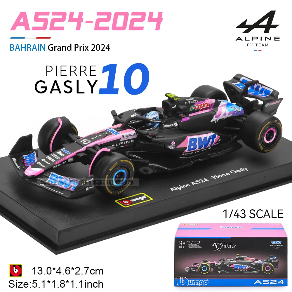 Alpine F1 2024 Model Car 1:43 Scale 7 Alpine F1 2024 Model Car 1:43 Scale - Image 7