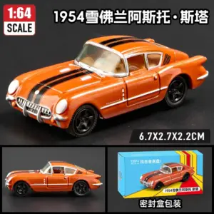 Vintage Orange 1:64 Diecast Sports Car 19 S7707716220004d91bbf5e30e881b2c085