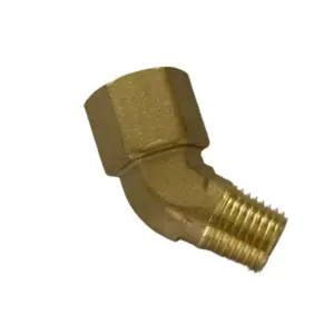 Brass 45-Degree Pipe Elbow Fitting 1/8"-3/8" 6 S7727b5fc4c5c48ccb63308c9b29c3f72X