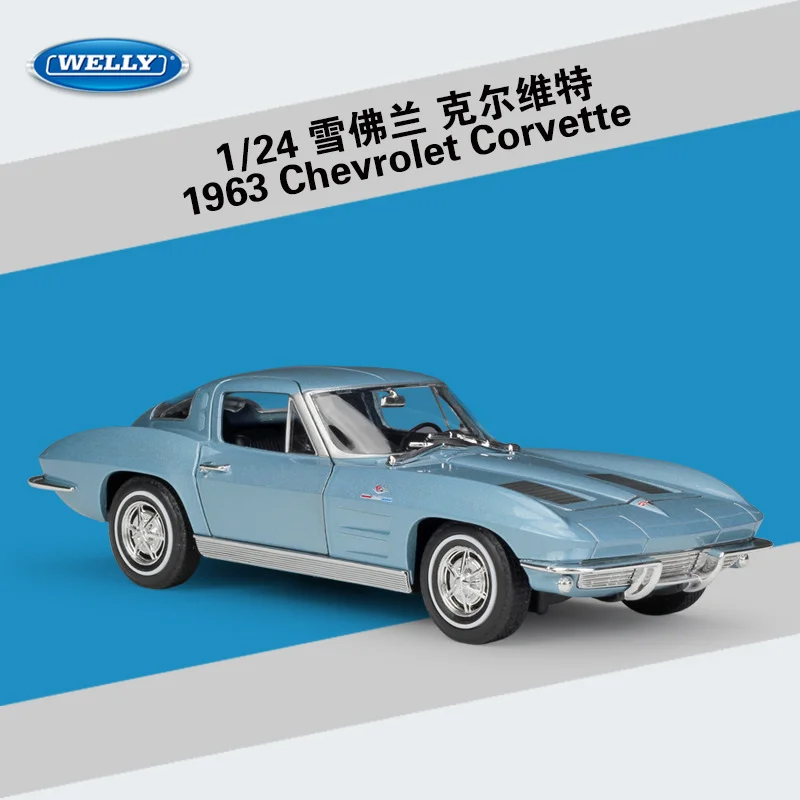 1963 Chevrolet Corvette Diecast Model 1:24 Scale 7 1963 Chevrolet Corvette Diecast Model 1:24 Scale - Image 7