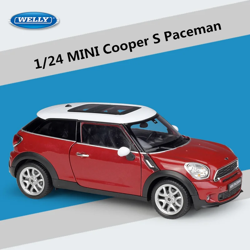 BMW Mini Cooper S Paceman 1:24 Diecast Model 7 BMW Mini Cooper S Paceman 1:24 Diecast Model - Image 7