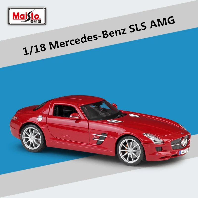 Mercedes-Benz SLS AMG 1:18 Diecast Model 9 Mercedes-Benz SLS AMG 1:18 Diecast Model - Image 9