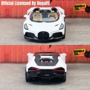 White Diecast Bugatti Mistral Convertible Model 12 S786a41f89aec40eeaf33d09fc1db48c4L
