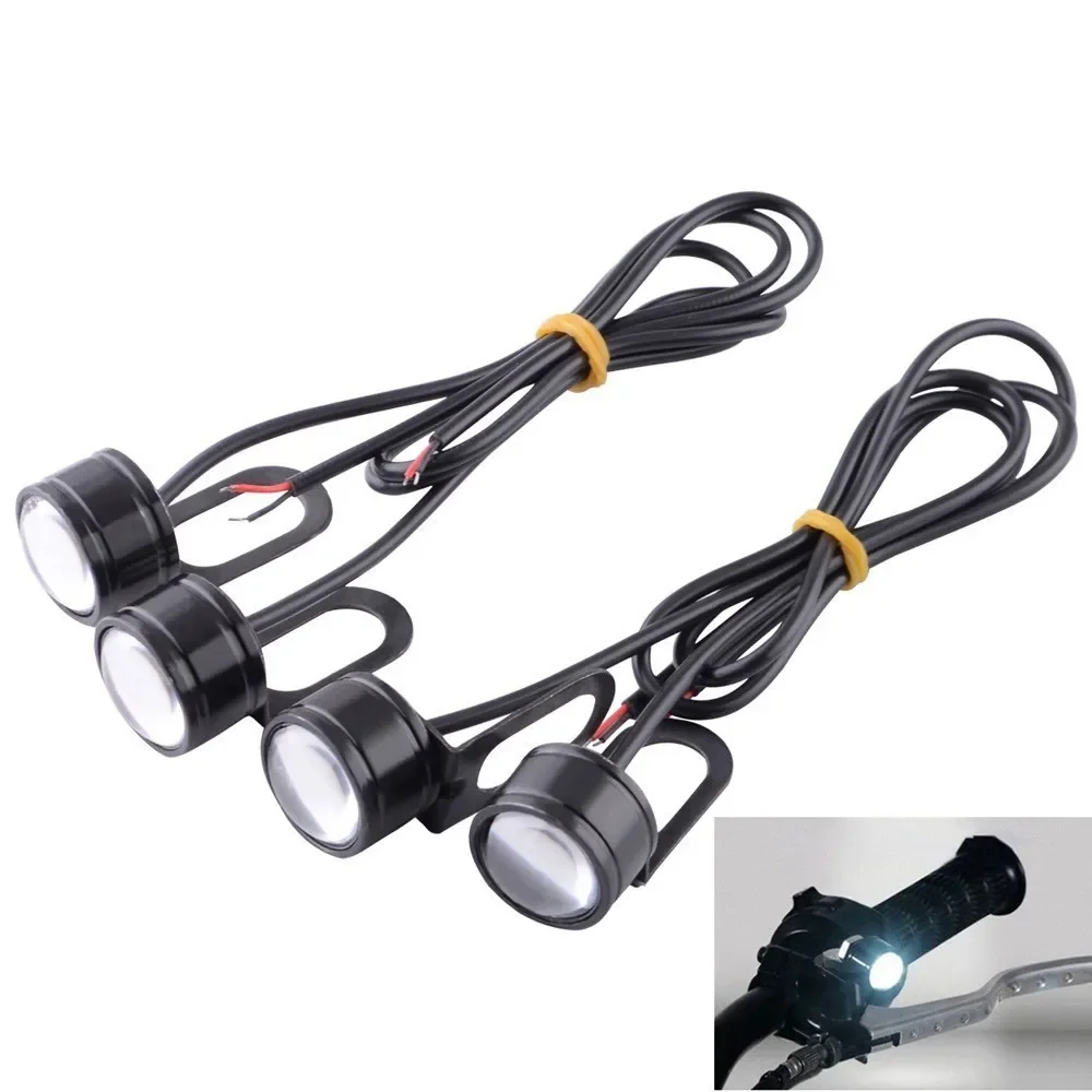 12V Colorful LED Motorcycle Fog Lamps 4 12V Colorful LED Motorcycle Fog Lamps - Image 4