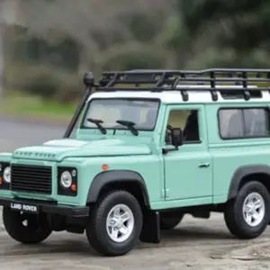 White Land Rover Defender Model 1:24 Scale 19 S78ab0a35425c45ddb99ed91bd8f30643u