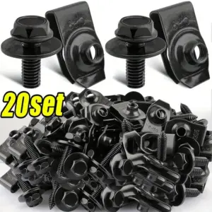 Automotive Fastener & Clip Set for Car Body