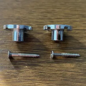 Chrome String Retainer Guide for 4/5-String Bass