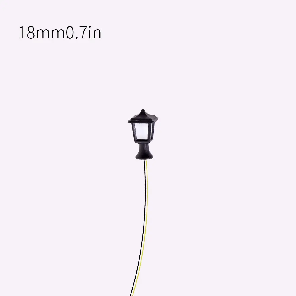 Miniature Vintage Streetlamp LED Set (3, 6, 12 pcs) 3 Miniature Vintage Streetlamp LED Set (3, 6, 12 pcs) - Image 3