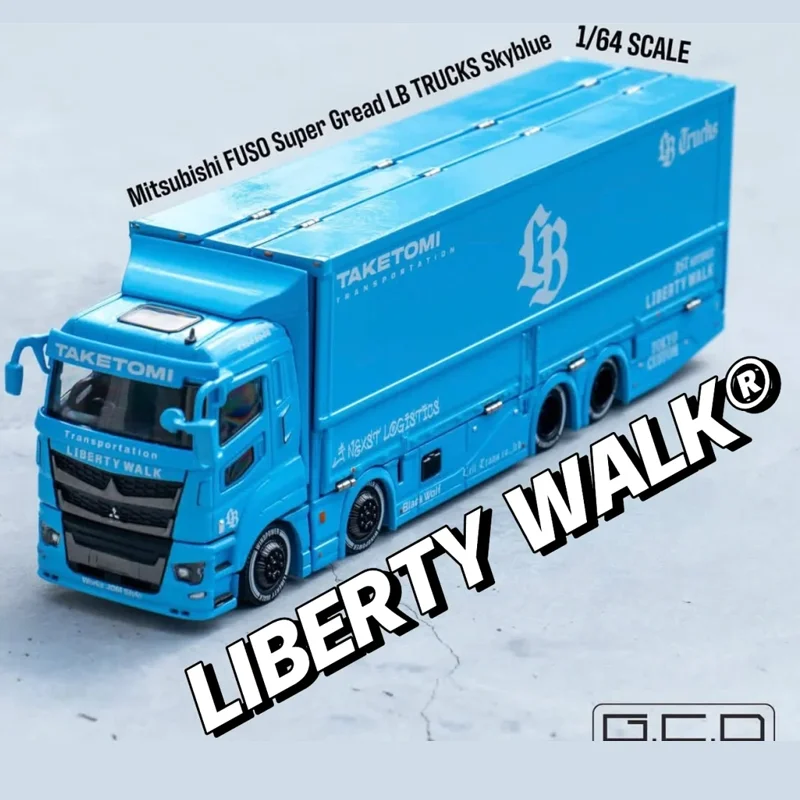 Mitsubishi 1:64 Scale Diecast Container Truck 2 Mitsubishi 1:64 Scale Diecast Container Truck - Image 2