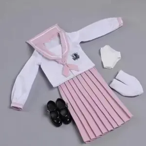 1/6 Scale Female Doll JK Uniform Accessory 42 S792d3ecd3df54aea999574d6b311345aA