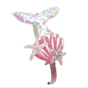 Mermaid Headband for Kids with Sequin Tail 20 S79415f9084ed41c192ff7a1dd474971dE