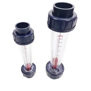 Plastic Water Flow Meter DN15-DN50 10-3000 LPH