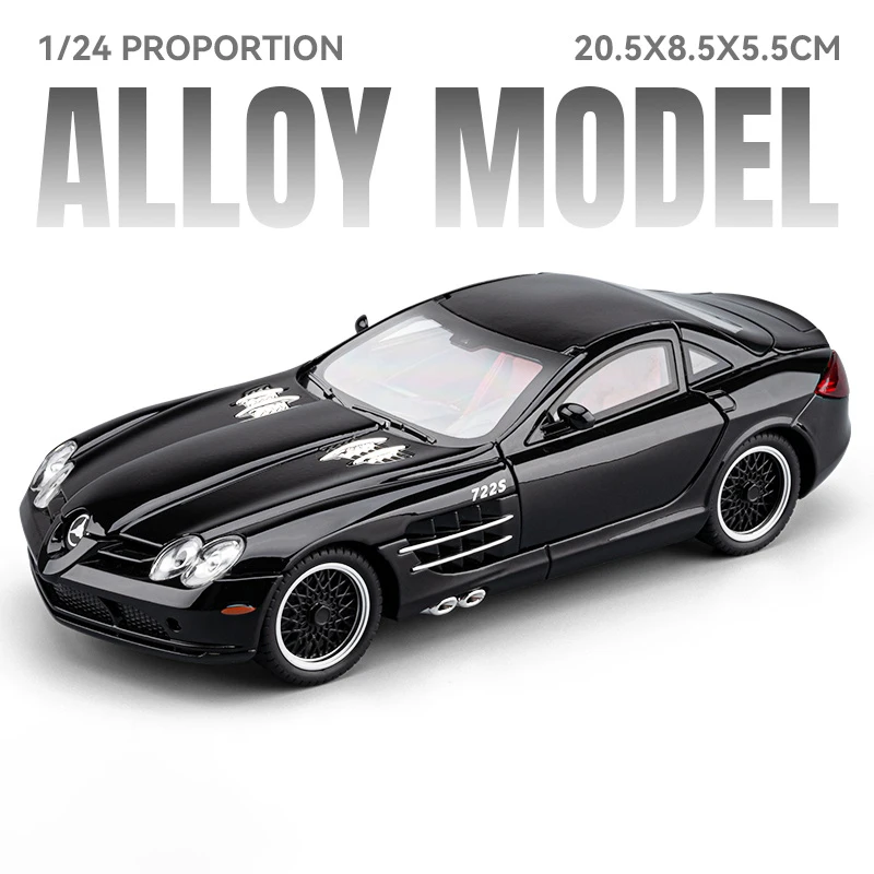 Mercedes-Benz SLR McLaren 722 S Roadster 1:24 Diecast Model 14 Mercedes-Benz SLR McLaren 722 S Roadster 1:24 Diecast Model - Image 14