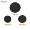 Miniature Round Base Set 50mm-70mm (10 pcs each)