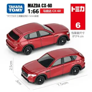 Mazda CX-60 Diecast Model in Red 1/66 Scale 10 S7977400d1900450285682ec53b55b842S