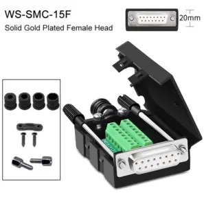 DB15 Solderless Connector for Industrial Use 19 S79ac0a5a47264389a09ad9c12e1e5e54p