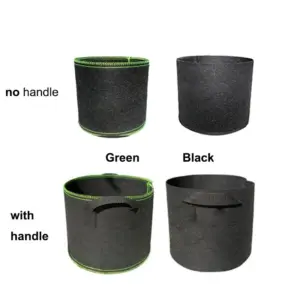 Black Minimalist Plant Grow Bags with Handles 11 S79cac01993954f37a8e4ffc8e5c04d42s