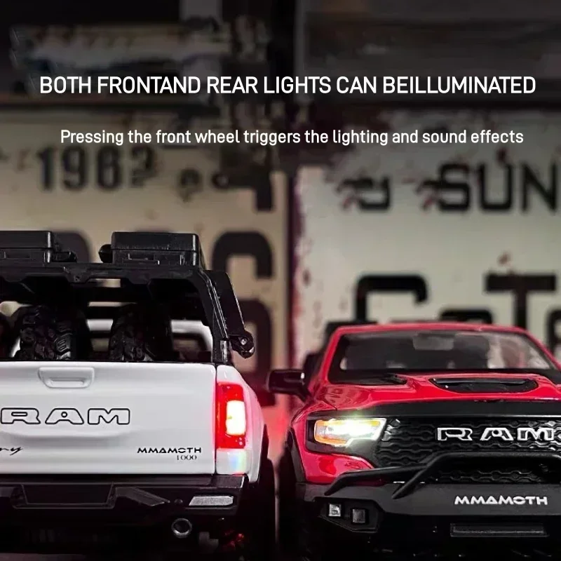 Dodge Mammoth 1000 TRX 1:32 Scale Model Truck 3 Dodge Mammoth 1000 TRX 1:32 Scale Model Truck - Image 3