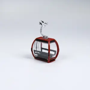 Red 1/87 Gondola Lift Cabin Model 13 S7a3d728918694496ae54c3d6a94fd6e3H
