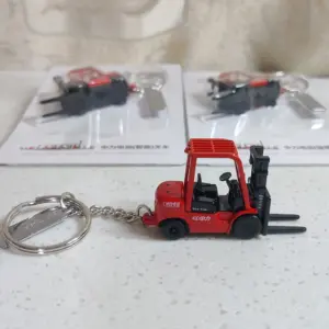 Mini Forklift Alloy Keychain Collectible in 1:100 Scale 9 S7a68a7f924f5422d933e4c80f21780e5H