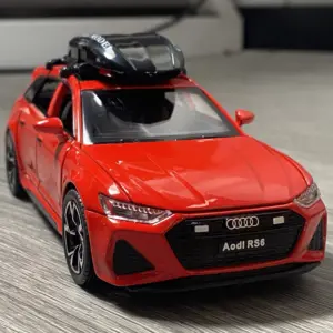 Audi RS6 Avant Wagon 1:32 Diecast Model in Black 17 S7a68bb5268a34d9b9be425fa9dcb5fdfC