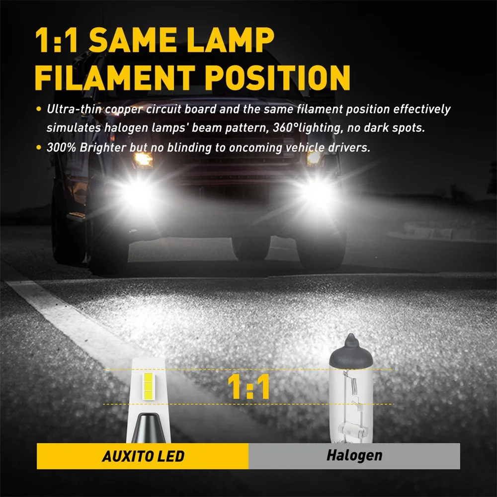 H27/880 and H27/881 LED Fog Light Bulbs 2000lm 2 H27/880 and H27/881 LED Fog Light Bulbs 2000lm - Image 2